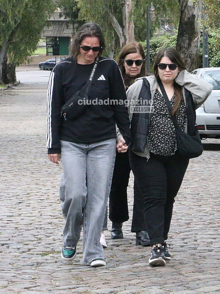 Las fotos del último adiós a Antonio Grimau en el Cementerio de Chacarita.
