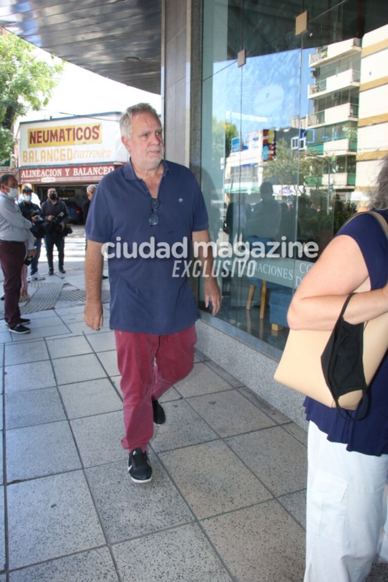 Las fotos del último adiós a Gerardo Rozín: familiares y amigos en la triste despedida