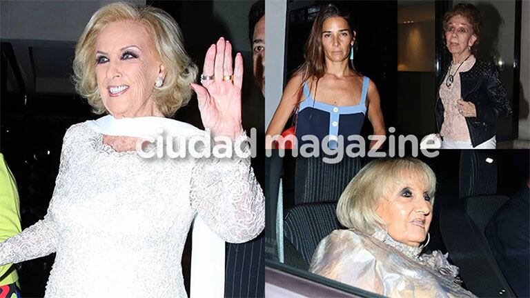 Las fotos del último cumpleaños juntas de las gemelas Mirtha y Silvia Legrand: una velada teñida por la tristeza
