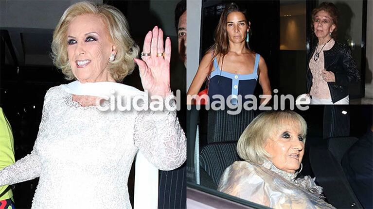 Las fotos del último cumpleaños juntas de las gemelas Mirtha y Silvia Legrand: una velada teñida por la tristeza