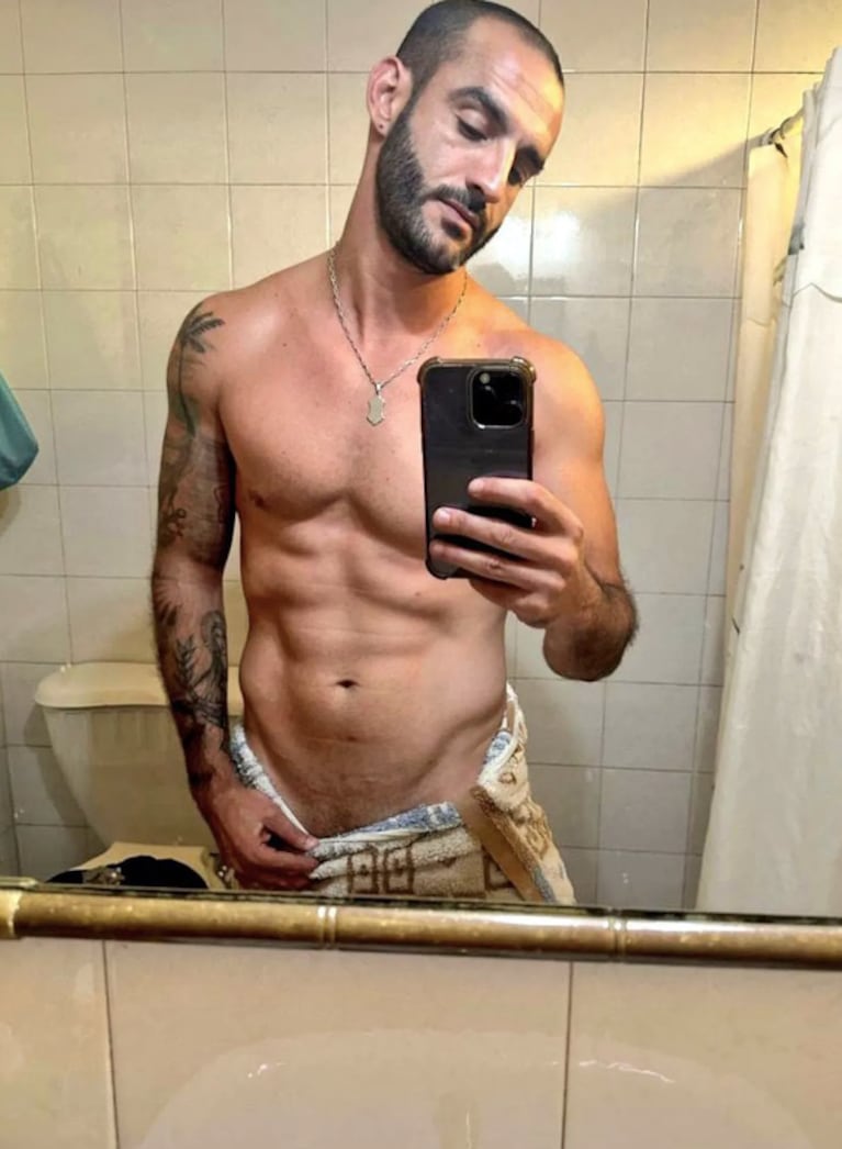 Las fotos eróticas de Maxi Guidici para una plataforma de adultos