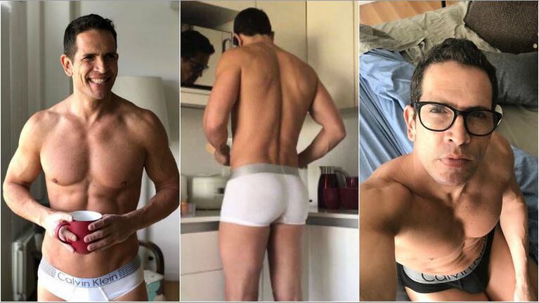 Las fotos hot de Diego Ramos de entrecasa y luciendo su súper lomo: Bienvenidos 45