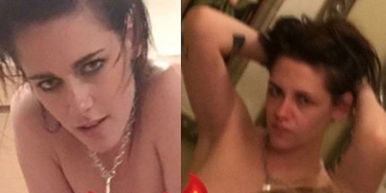 Las fotos hot de Kristen Stewart y su novia Stella Maxwell. (Foto: Twitter)