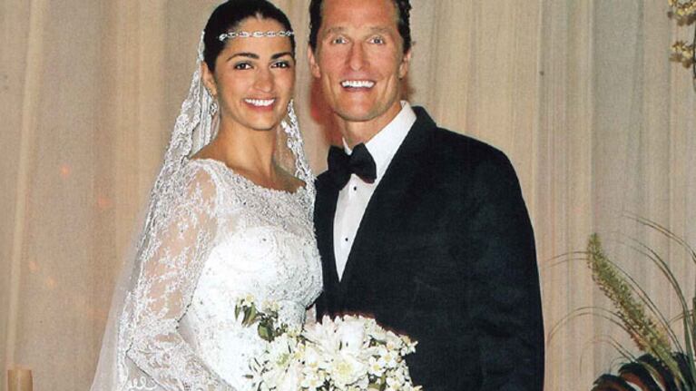 Las fotos íntimas del casamiento de Mathew McConaughey. (Foto: revista ¡Hola! Argentina)