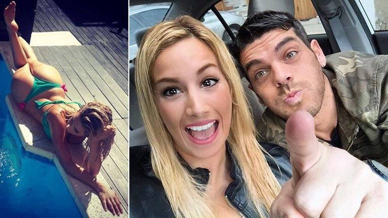 Las fotos más calientes de Estefanía Berardi, la diosa de Combate. Foto: Album Estefanía Berardi