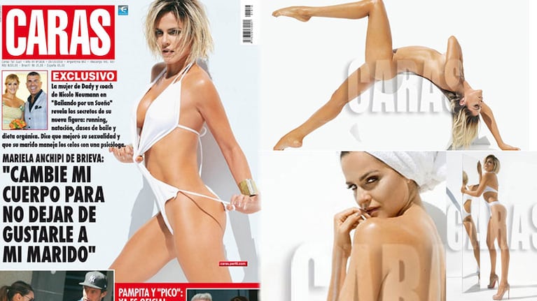 Las fotos más hot de La Chipi, súper sexy y completamente desnuda (Foto: revista Caras)