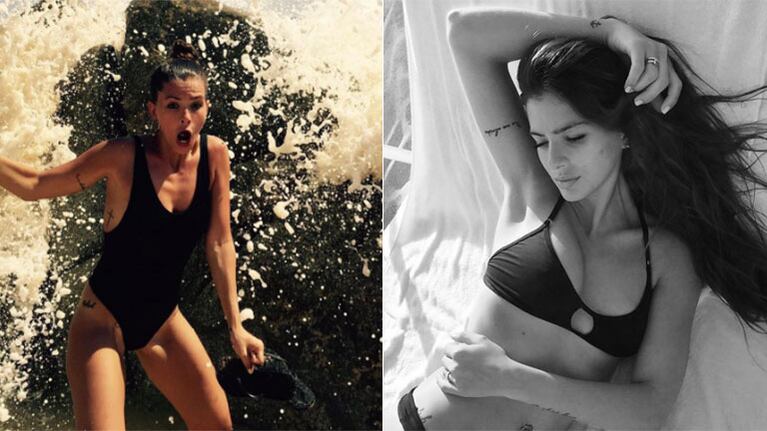 Las fotos playeras de la China Suárez en México (Foto: Instagram)