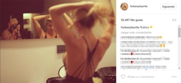 Las fotos "ratoneras" de Fede Bal y Laurita Fernández: escote sexy... ¡y un insólito disfraz!