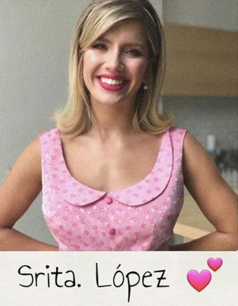 Las fotos retro de Laurita Fernández en el Lola Membrives, hace 10 años: "Véase mi flequillo y mi cara de papa" 