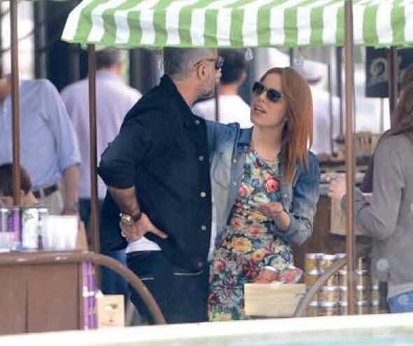 Las fotos románticas de Jorge Rial y Agustina Kämpfer en Chile (Foto: revista Gente)