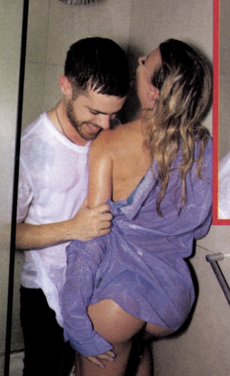 Las fotos sexies de Gastón Soffritti y su novia, Stefanía Roitman: "Pensábamos tener una relación abierta, pero nos duró un mes"