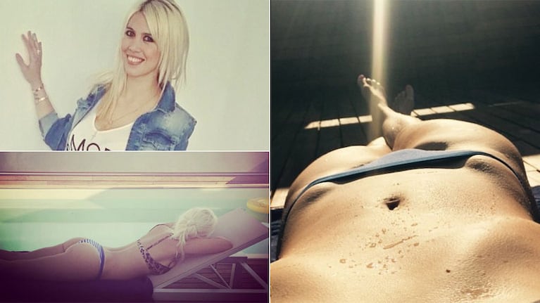 Las fotos sexies de Wanda Nara en bikini: lució su cuerpazo al sol (Foto: Instagram)