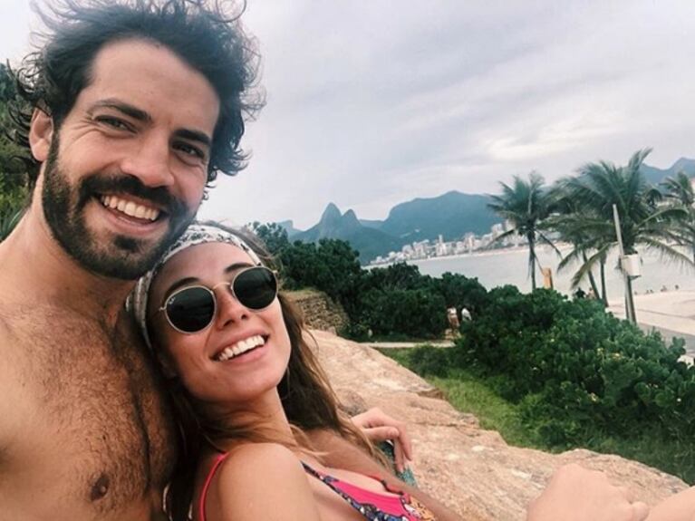 Las fotos súper hot de Benjamín Alfonso y su novia, Julieta Zanetti en Río… ¡y la imagen de él completamente desnudo que Instagram borró!