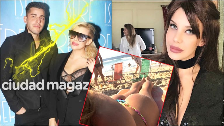 Las fotos súper sensuales de Charlotte Caniggia en su vacaciones en Brasil, a días de separarse de Lhoan (Fotos: Ciudad Maazine, Instagram e Instagram Stories)