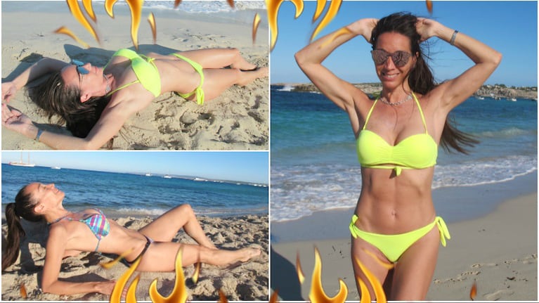 Las fotos súper sexies de Mora Godoy en las playas de Ibiza (Fotos: We Prensa y Comunicación)