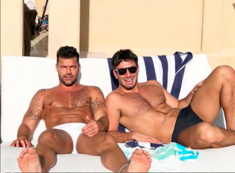 Las fotos súper sexies de Ricky Martin, celebrando su cumpleaños junto a su novio, Jwan Yosef: "Hoy se baila"