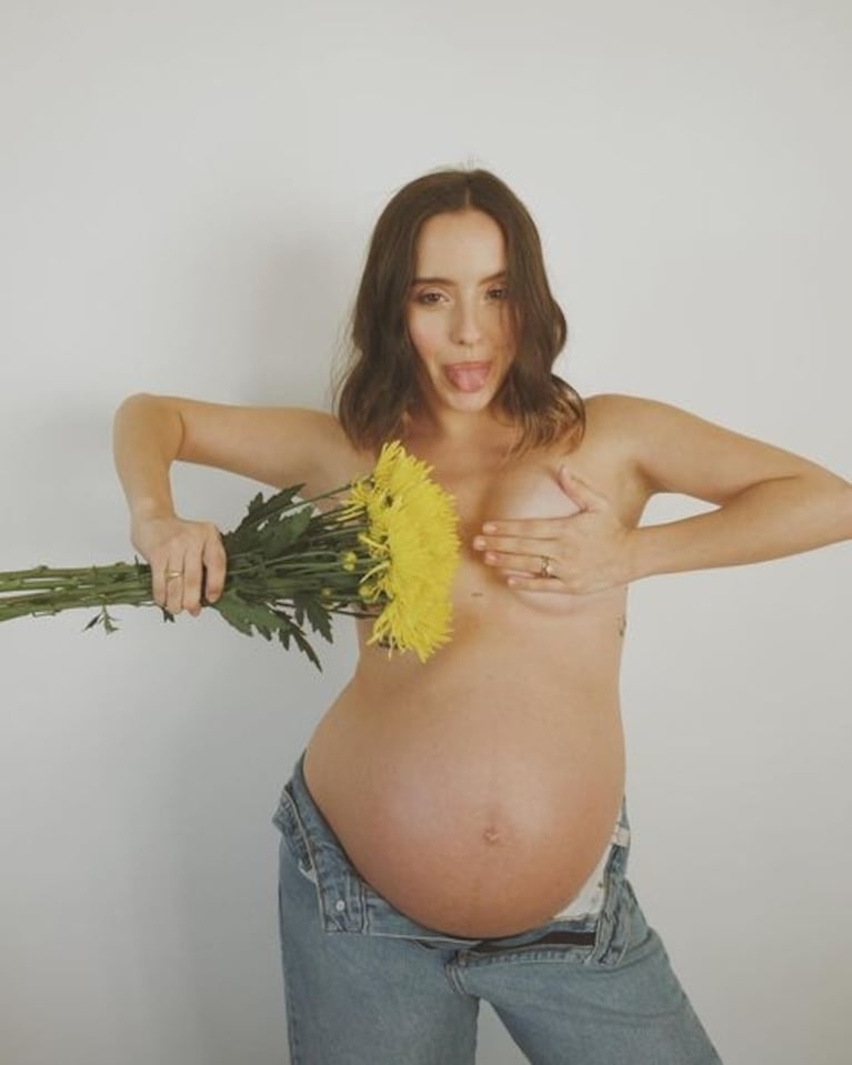Las fotos súper tiernas de Evaluna, luciendo su súper pancita, embarazada de 7 meses: "¿Niña o niño?"
