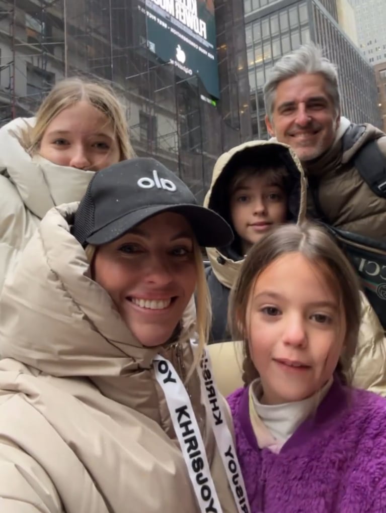 Las fotos y los videos de las vacaciones de Rocío Guirao Díaz y su familia en Nueva York