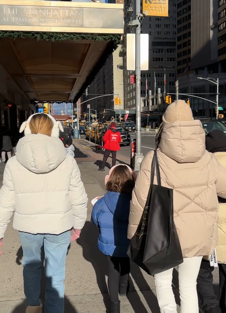 Las fotos y los videos de las vacaciones de Rocío Guirao Díaz y su familia en Nueva York