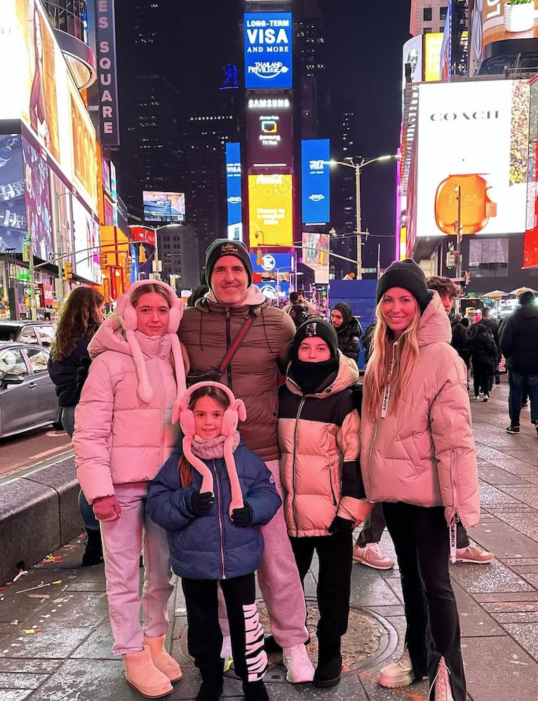 Las fotos y los videos de las vacaciones de Rocío Guirao Díaz y su familia en Nueva York