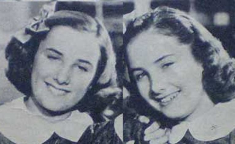 Las gemelas a lo largo del tiempo