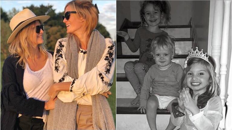 Las hijas de Paula Chaves y Mery del Cerro festejaron sus cumpleaños juntas (Fotos: Instagram)