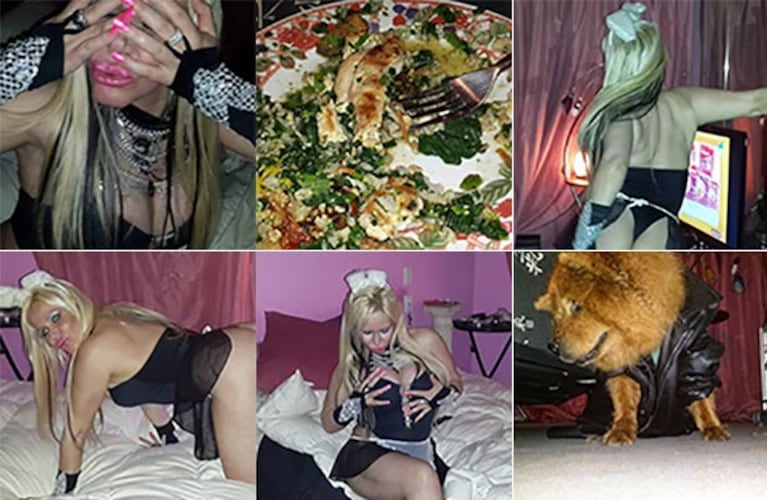 Las imágenes caseras de Alejandra Pradon. (Foto: Facebook)