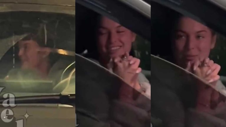 Las imágenes de Ian Lucas con su nueva pareja (Fotos: capturas streaming Ya fue todo)