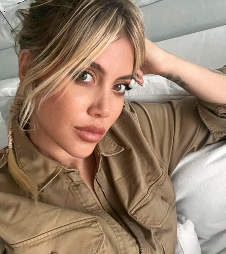 Las imágenes de Maxi López, a cargo de sus hijos mientras Wanda Nara se ocupa de su salud