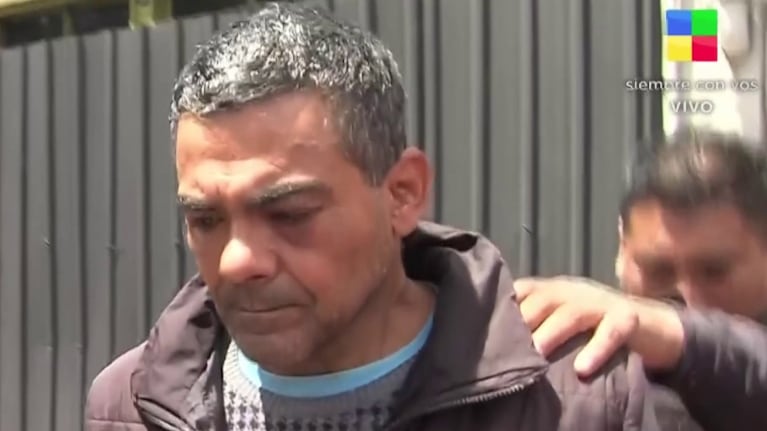 Las imágenes del traslado de Julio, el padre de Thiago de Gran Hermano, imputado por violencia de género en 2022