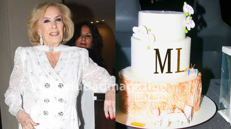 Las imágenes exclusivas del cumpleaños 99 de Mirtha Legrand (Fotos: Movilpress)
