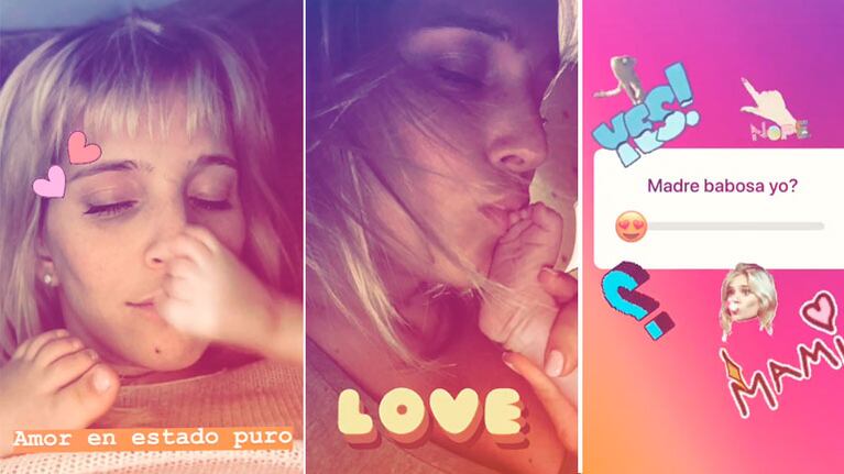 Las imágenes súper tiernas de Luisana Lopilato con su hija Vida