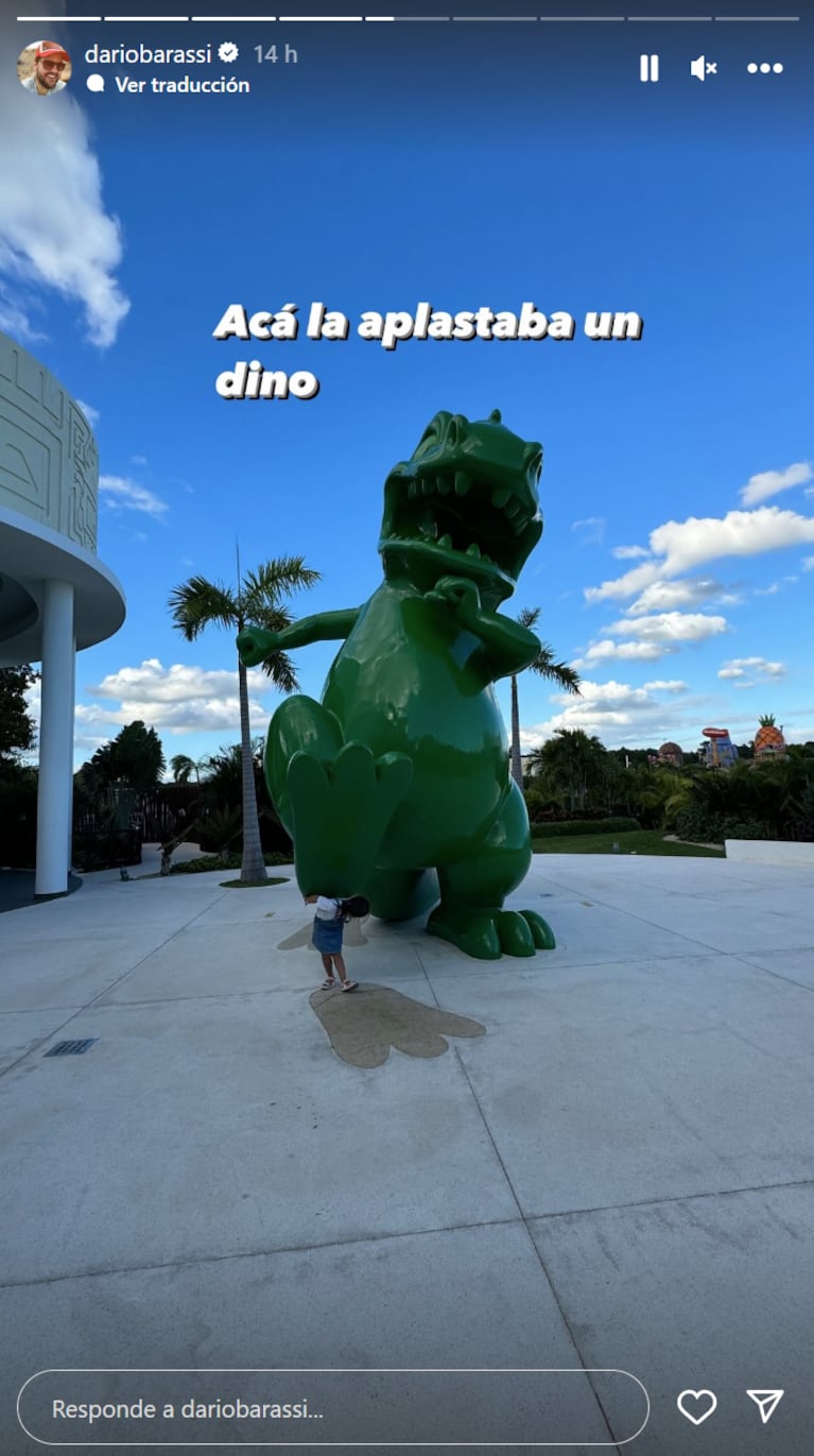 Las increíbles postales de Darío Barassi con su familia de vacaciones en México: “¡Hoy la vivimos!”