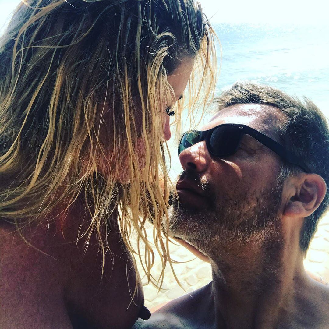 Las increíbles vacaciones de Florencia Peña y su marido: topless en las playas de Tulum