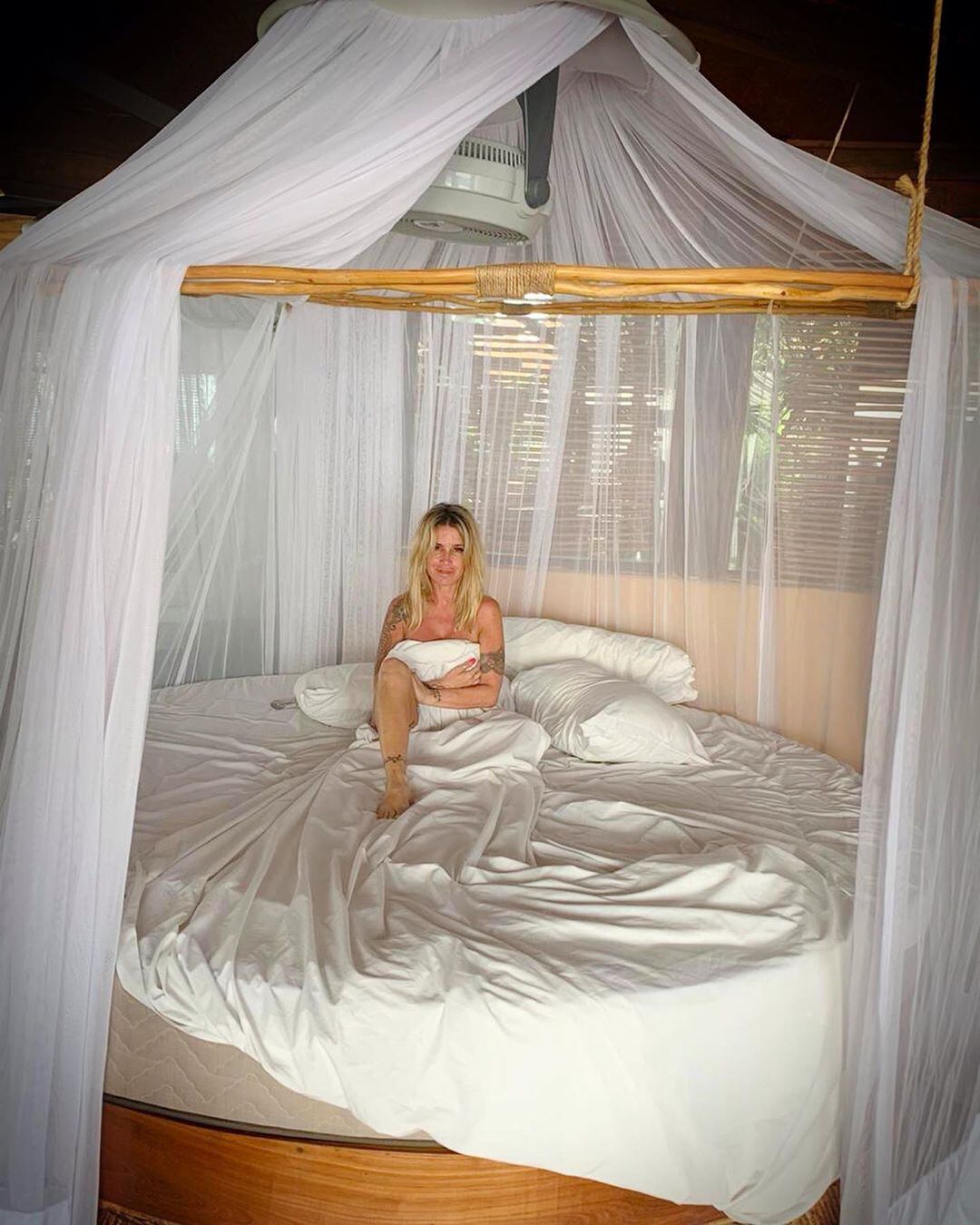 Las increíbles vacaciones de Florencia Peña y su marido: topless en las playas de Tulum