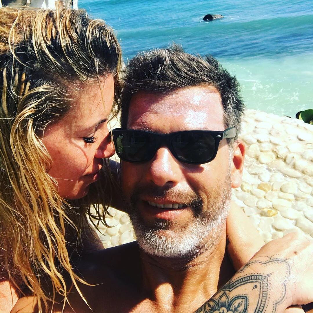Las increíbles vacaciones de Florencia Peña y su marido: topless en las playas de Tulum