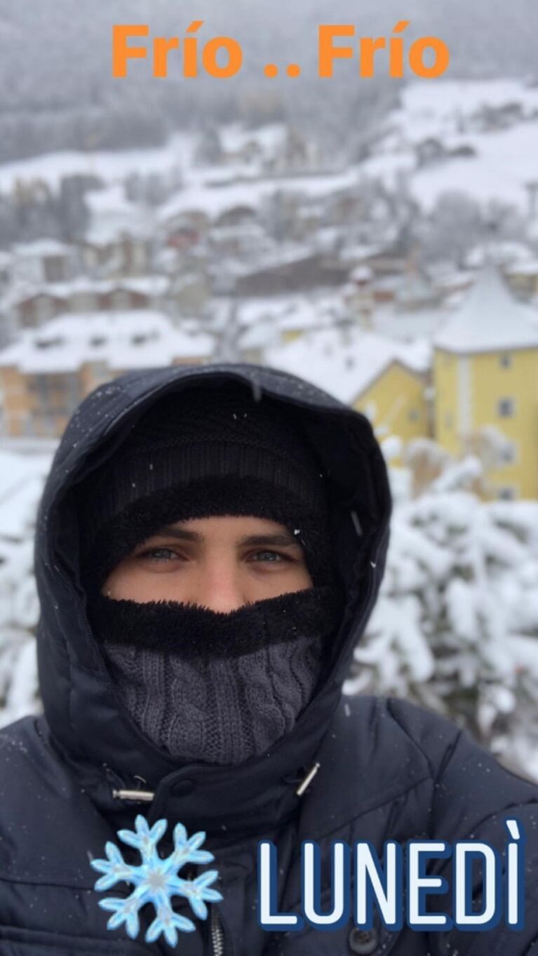 Las increíbles vacaciones de Wanda Nara y Mauro Icardi en la nieve: amor, juegos y viaje en helicóptero