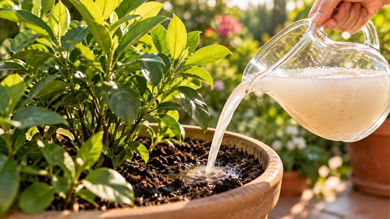 Las lentejas se usan como un "revitalizador" casero para las plantas. Foto: IA