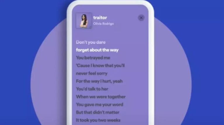 Las letras de las canciones ya se muestran en Spotify