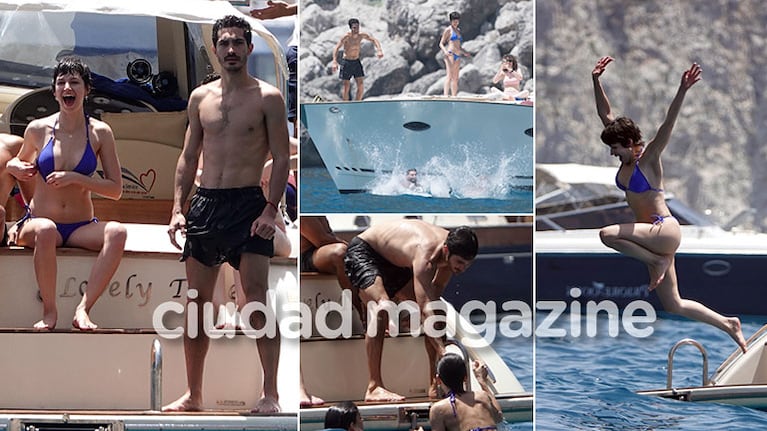 Las lujosas vacaciones del Chino Darín y Úrsula Corberó. (Foto: Grosby Group)