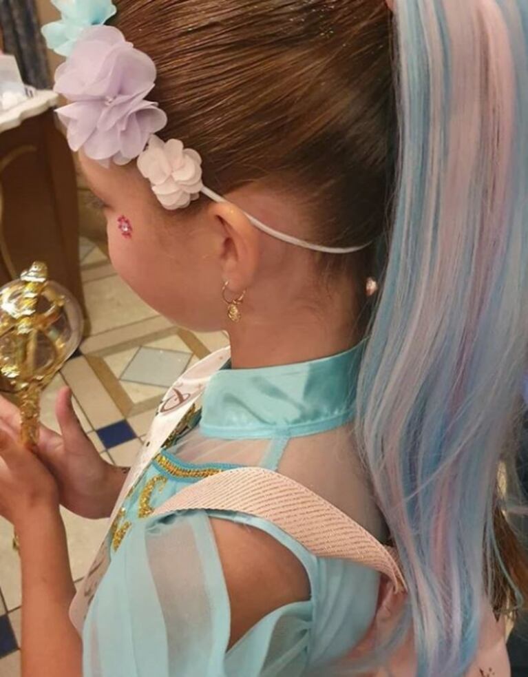Las mágicas vacaciones de Nicole Neumann y sus hijas en Disney: "¡Llegamos al mundo de las fantasías!"