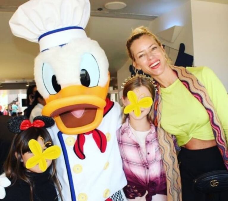 Las mágicas vacaciones de Nicole Neumann y sus hijas en Disney: "¡Llegamos al mundo de las fantasías!"