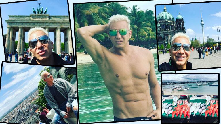 Las mega vacaciones de Flavio Mendoza (Foto: Instagram)