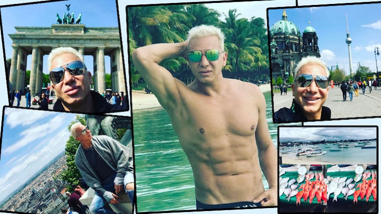 Las mega vacaciones de Flavio Mendoza (Foto: Instagram)