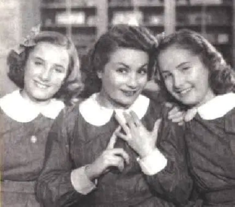 Las mejores fotos de Mirtha y Goldie Legrand, las gemelas de oro de la historia del cine argentino
