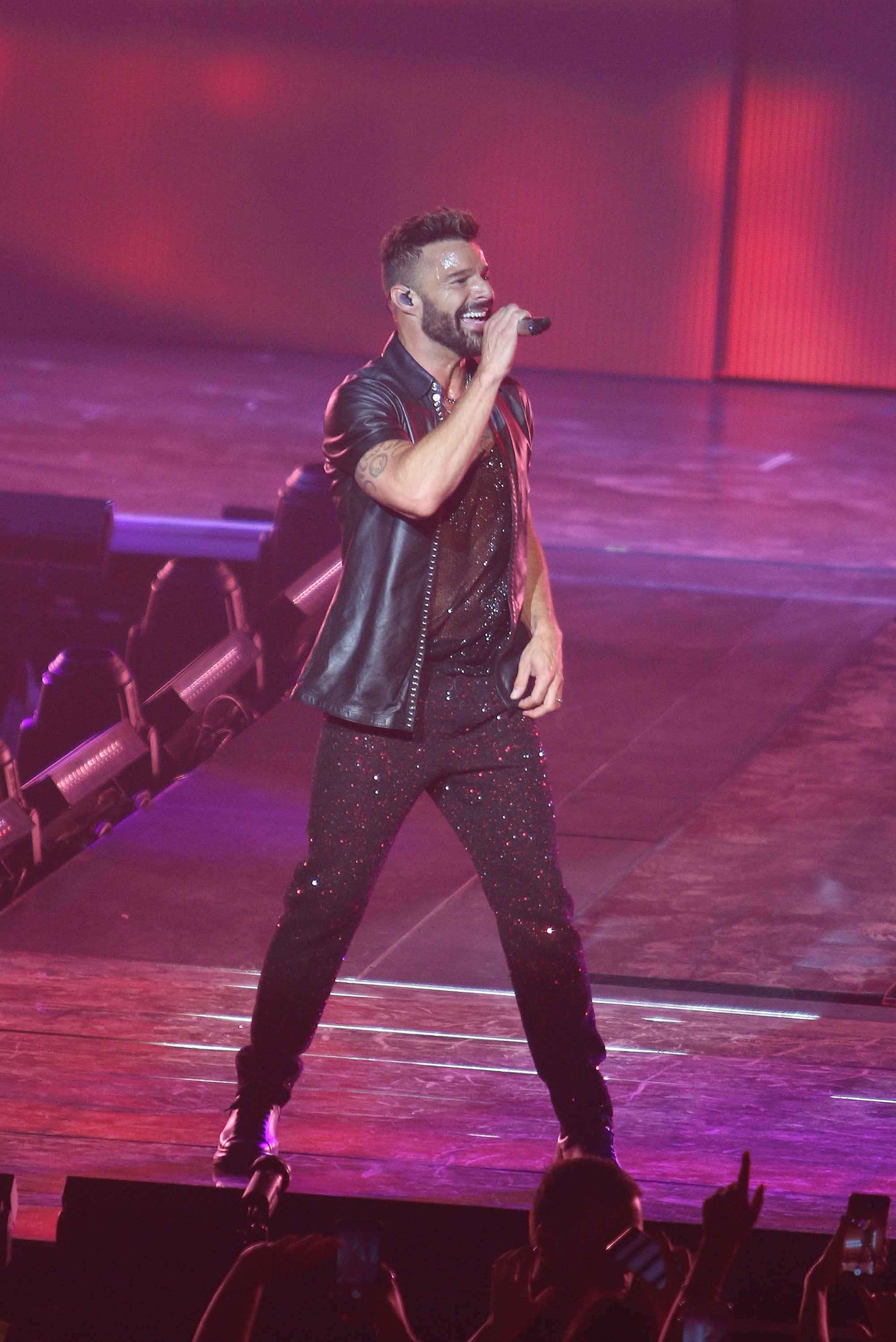 Las mejores fotos del show de Ricky Martin: "Movimiento Tour" Foto: Movilpress.