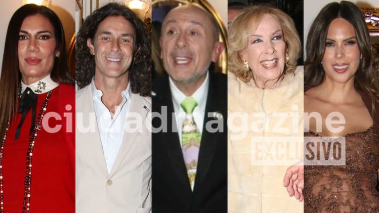 Las mejores imágenes del desfile de Claudio Cosano con Mirtha Legrand (Fotos: Movilpress)