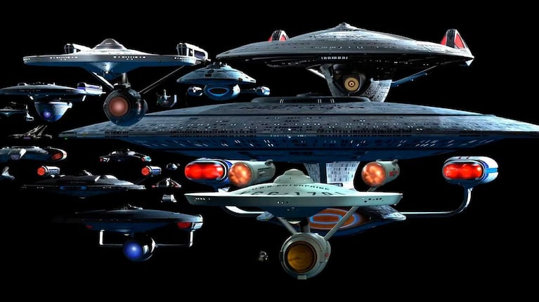 Las naves de Star Trek (Foto: Paramount)
