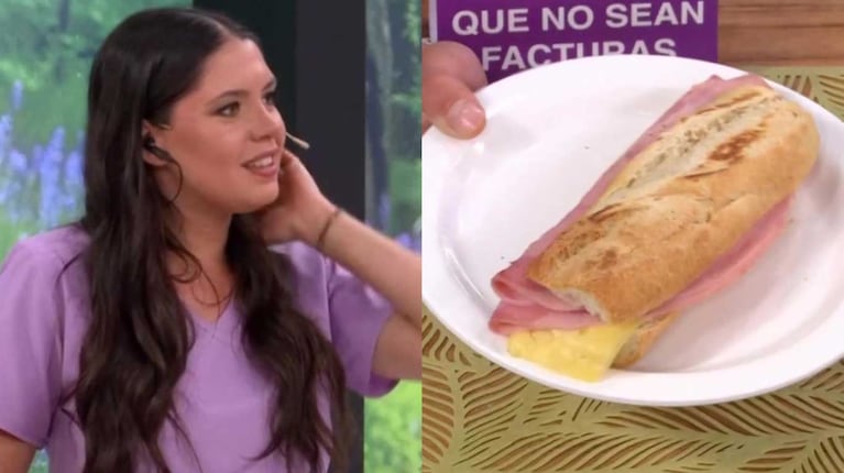 Las opciones de Abril Cormillot para el desayuno y la merienda con bajas calorías (Fotos: capturas eltrece)