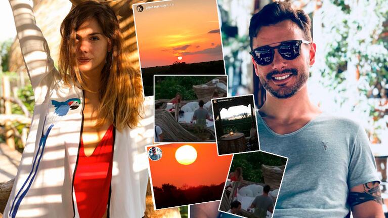 Las paradisíacas vacaciones de Julieta Nair Calvo con su novio, Otto Villella, en México: